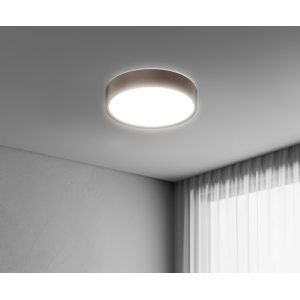 Plafoniera led  blanca luxe corten 24w luce selezionabile 3000k/4000k/6500k - bcl-2440co