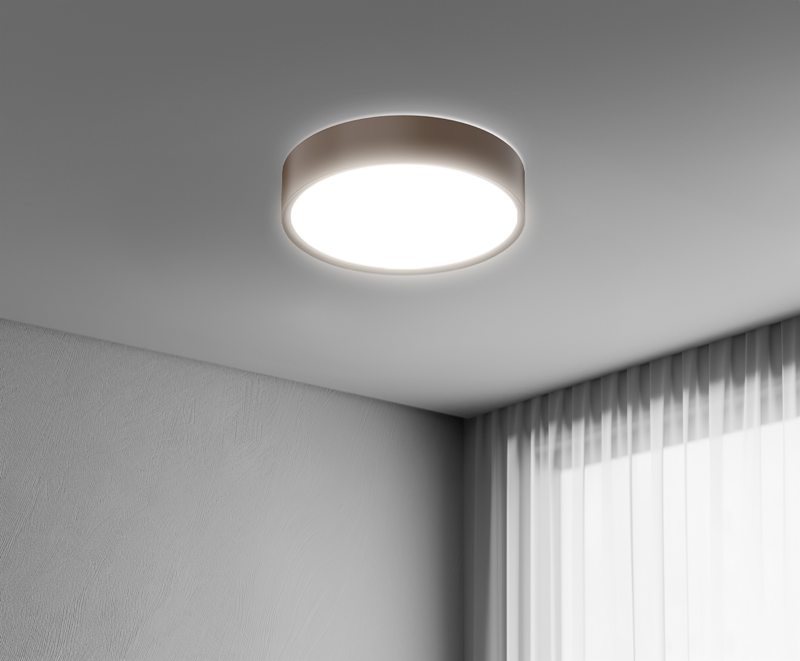 Plafoniera LED Century Blanca Luxe Corten 24W Luce Selezionabile 3000K/4000K/6500K - BCL-2440CO 01