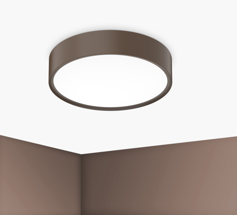Plafoniera LED Century Blanca Luxe Corten 24W Luce Selezionabile 3000K/4000K/6500K - BCL-2440CO 03