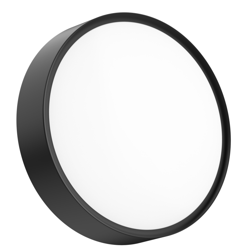 Plafoniera LED Century Blanca Luxe nera24W Luce Selezionabile 3000K/4000K/6500K - BCL-2440NE 02