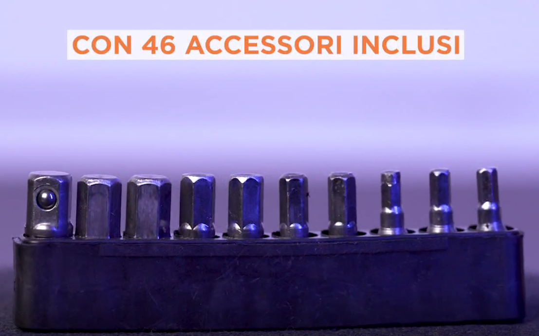 Avvitatore Elettrico Ricaricabile  Ideale per Fai-da-Te - IGZ287 05