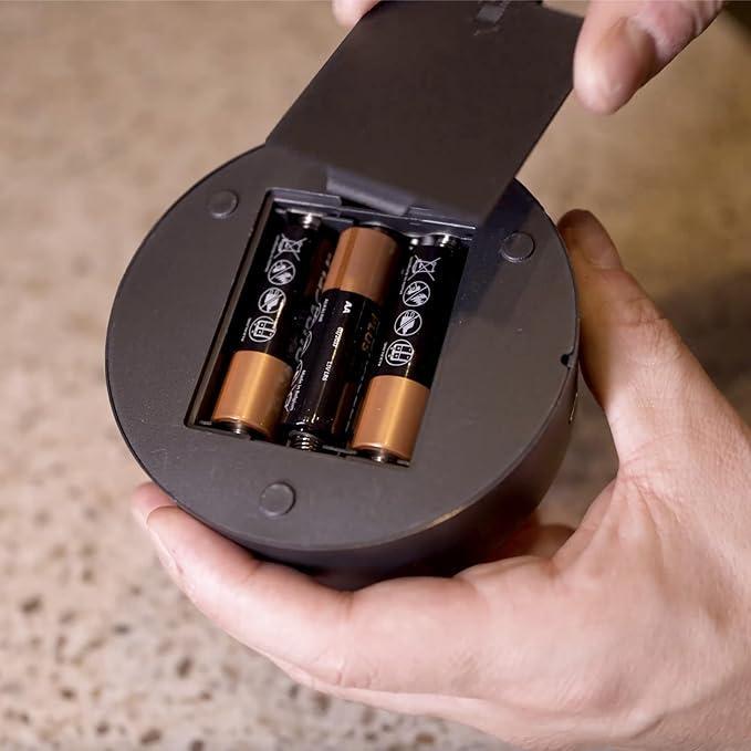 vano batterie della base lampada led 3d dinosauro con alloggiamento pile