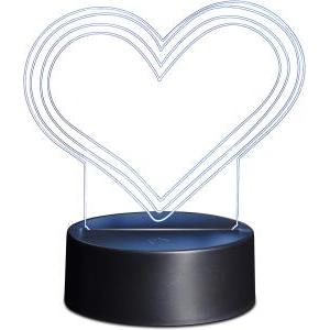 Luce tavolo neon cuore - igz272lc