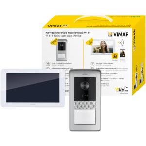 Kit videocitofonico da parete  touch screen vivavoce wi-fi a colori lcd 7˝˝ - k42955