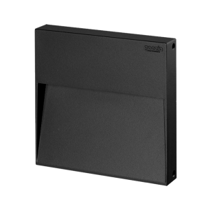 Segnapasso led esterno 8w 3000k finitura antracite 175x175 goccia 5323an3k