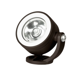 Spot led 4w 4000k da esterno orientabile ø80 mm colore bronzo goccia - 4661br4k
