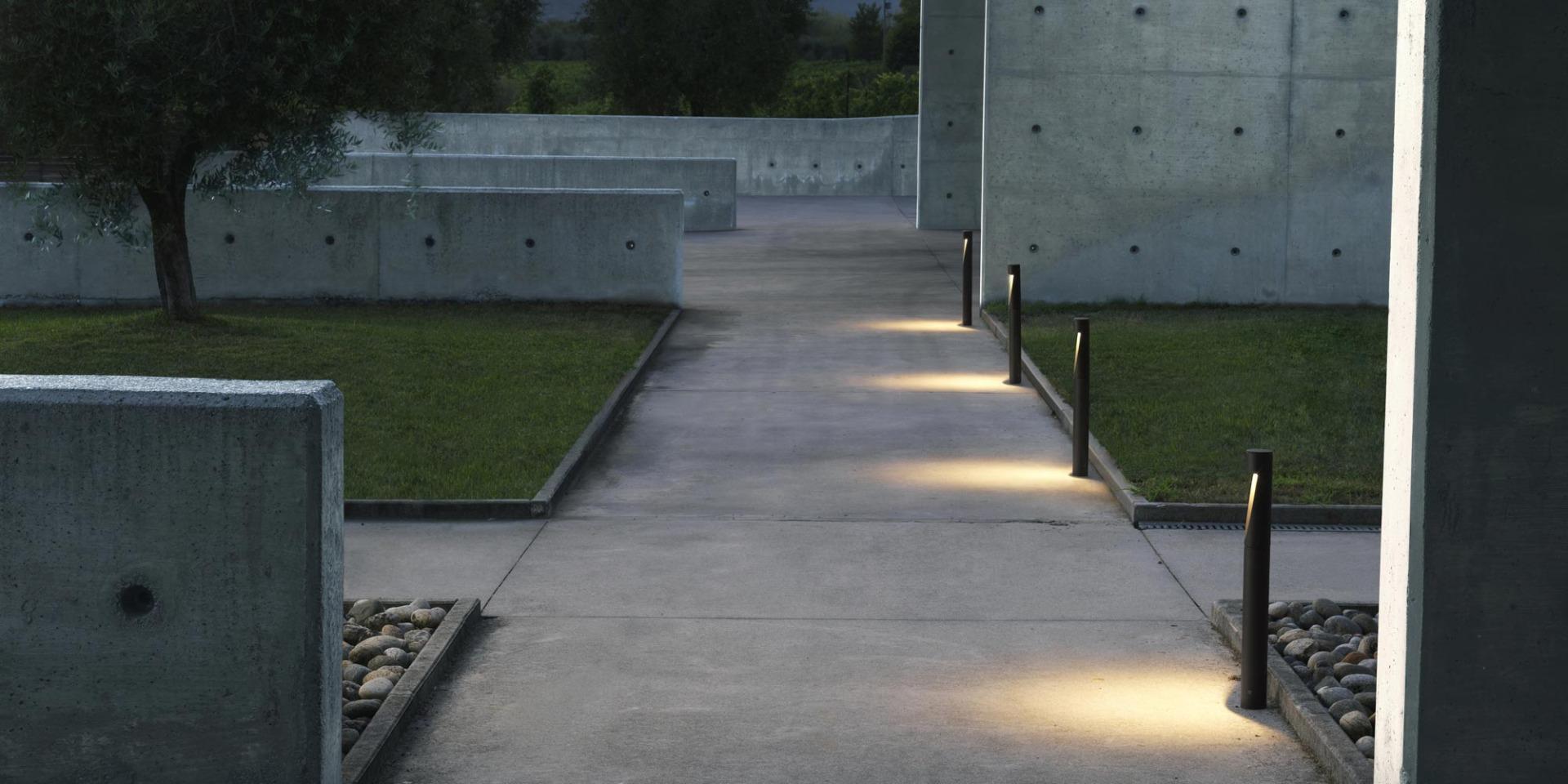 scheda tecnica paletto led da esterno 8w 4000k ip66 ik10