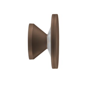 Applique led esterno dimmerabile 10w 3000k finitura corten 152mm goccia - 5558co3k