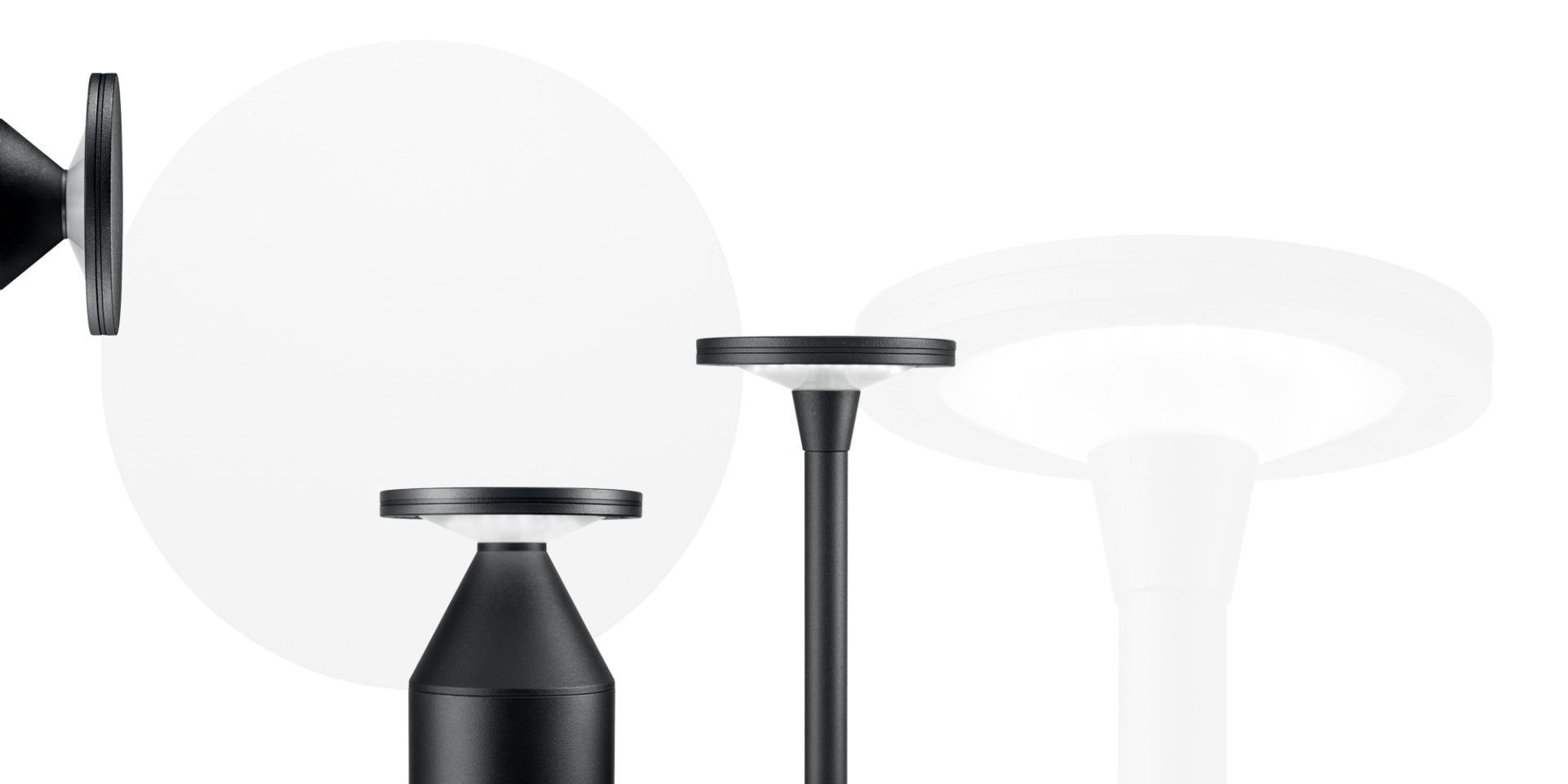 goccia illuminazione applique led esterno dimmerabile 10w 3000k finitura corten 152mm goccia - 5558co3k - foto 2