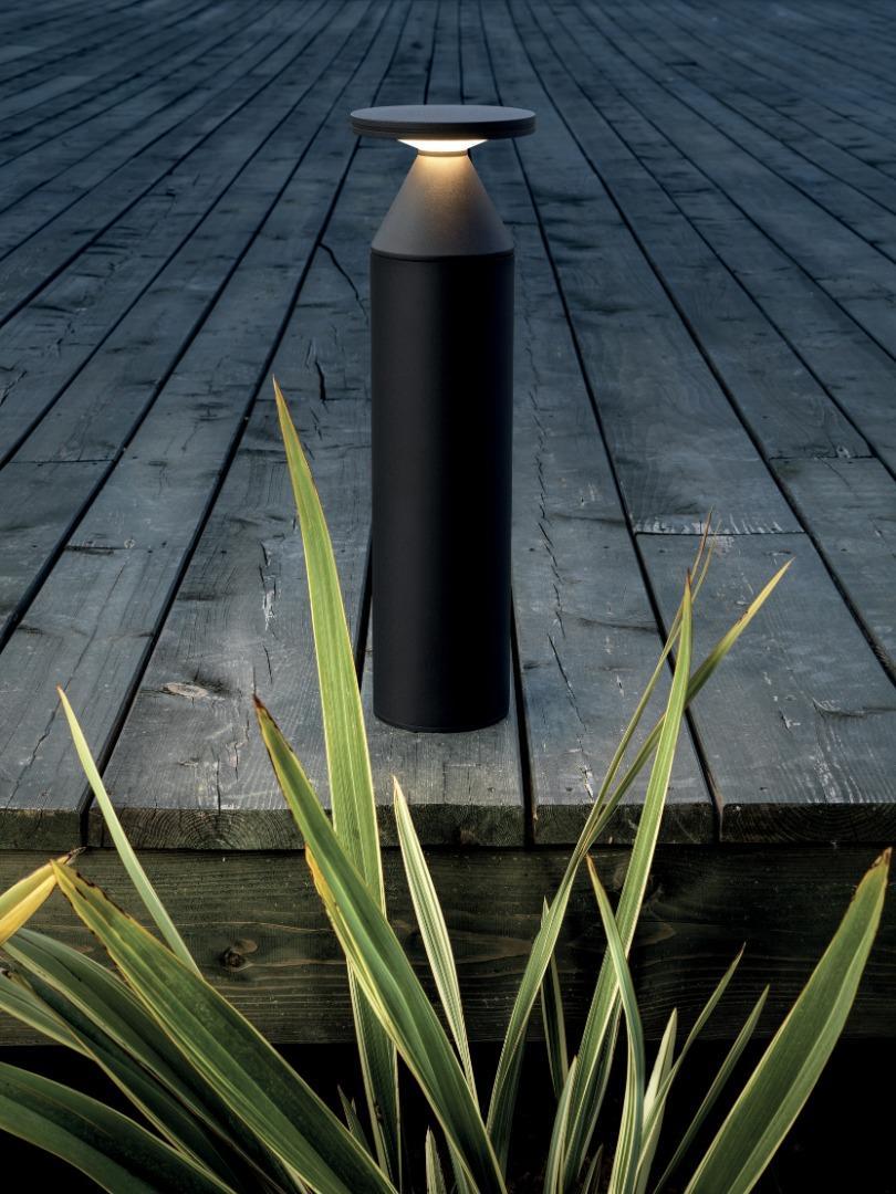 applique led da esterno su muro in pietra per ingresso