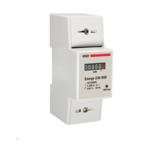 Contatore energia monofase 230v 80a  ve799000 display numeratore led