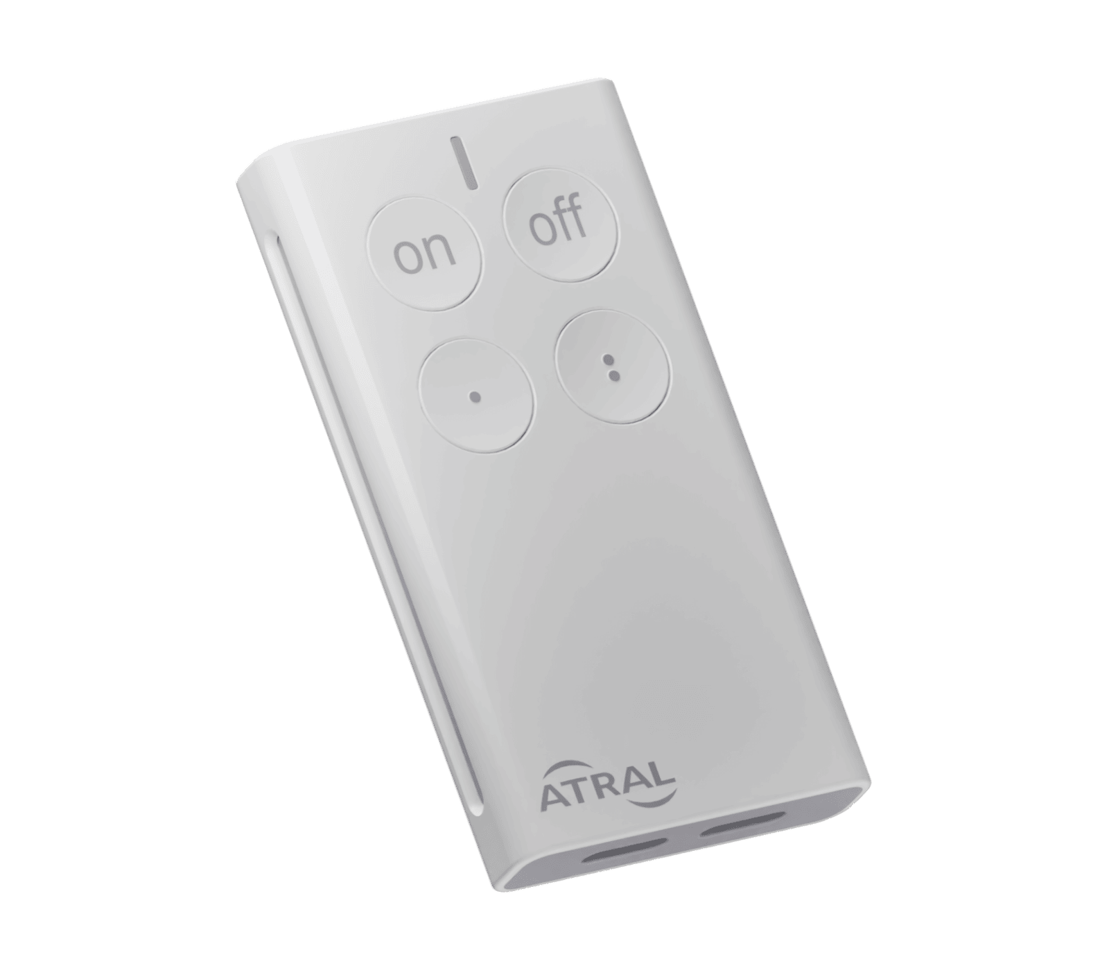Telecomando Logesty Hager 4 funzioni bianco con ritorno di stato - DL604AX 01