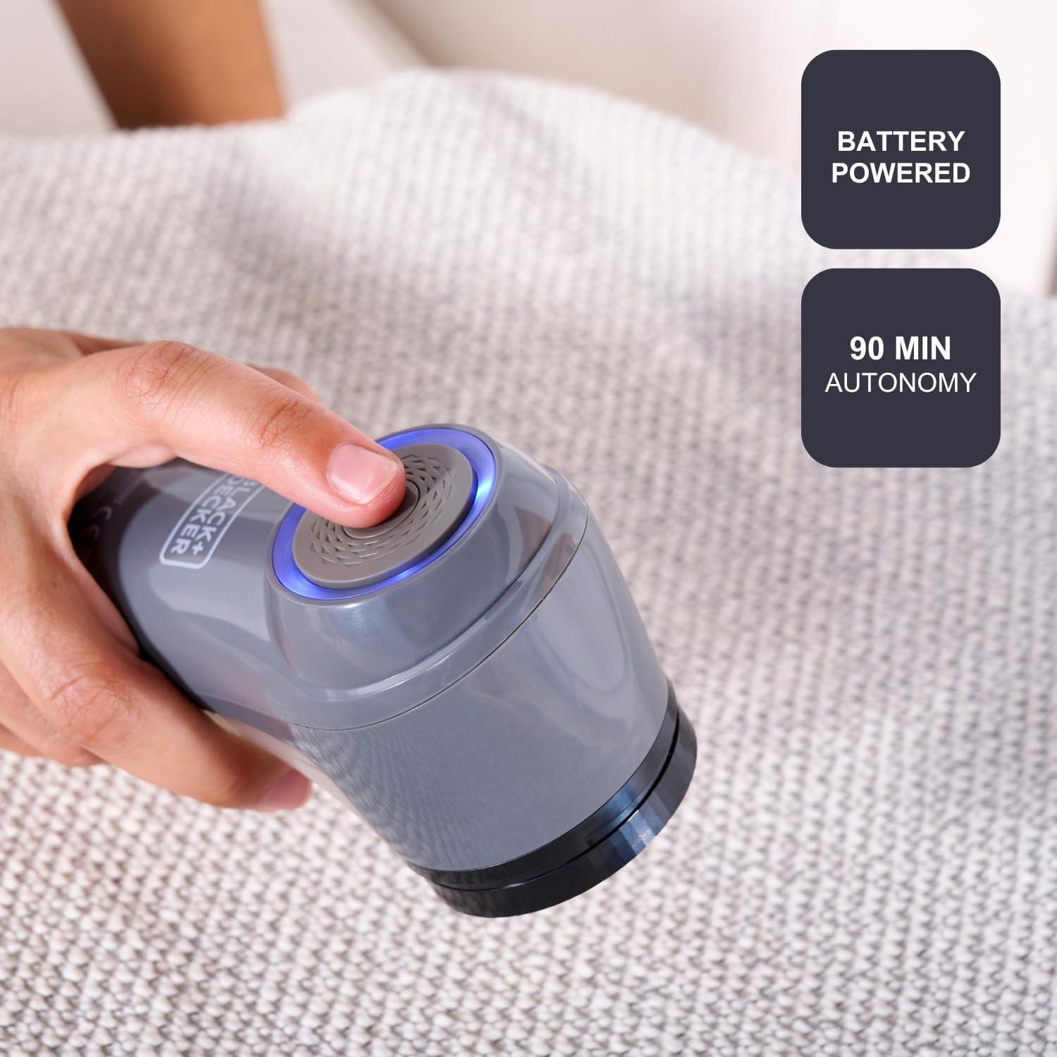 Levapelucchi ricaricabile BLACK and DECKER BXLR500E autonomia 90 minuti