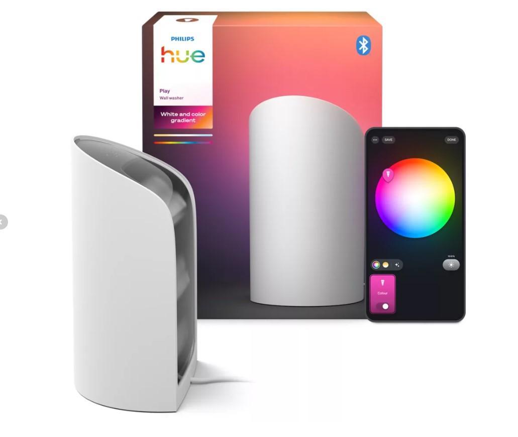 Lampada Smart Philips Hue Play Wall Washer bianco White & Color Ambiance - 38599300 01