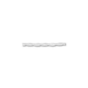 Cavo trecciato seta bianco 3x1.5mm2 10m  34010