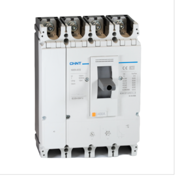 Interruttore magnetotermico scatolato CHINT 4 poli 400A per quadri elettrici industriali alta potenza