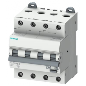 Magnetotermico differenziale  rcbo 4p 20 a 30 ma type c 6 ka - 5su13467fp20