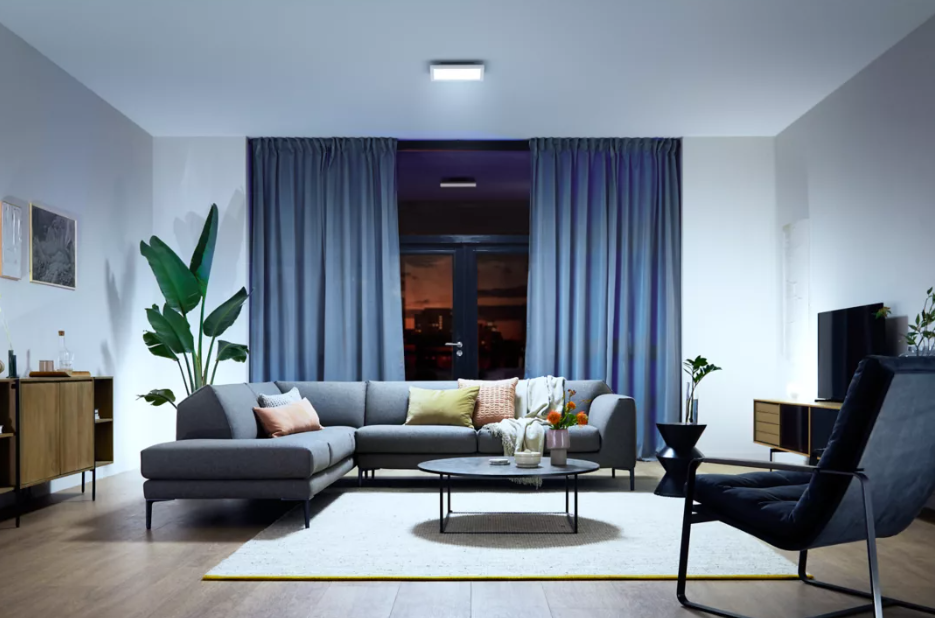 Pannello LED Philips Hue Quadrato Aurelle Bianco White Ambiance - 32897600 02