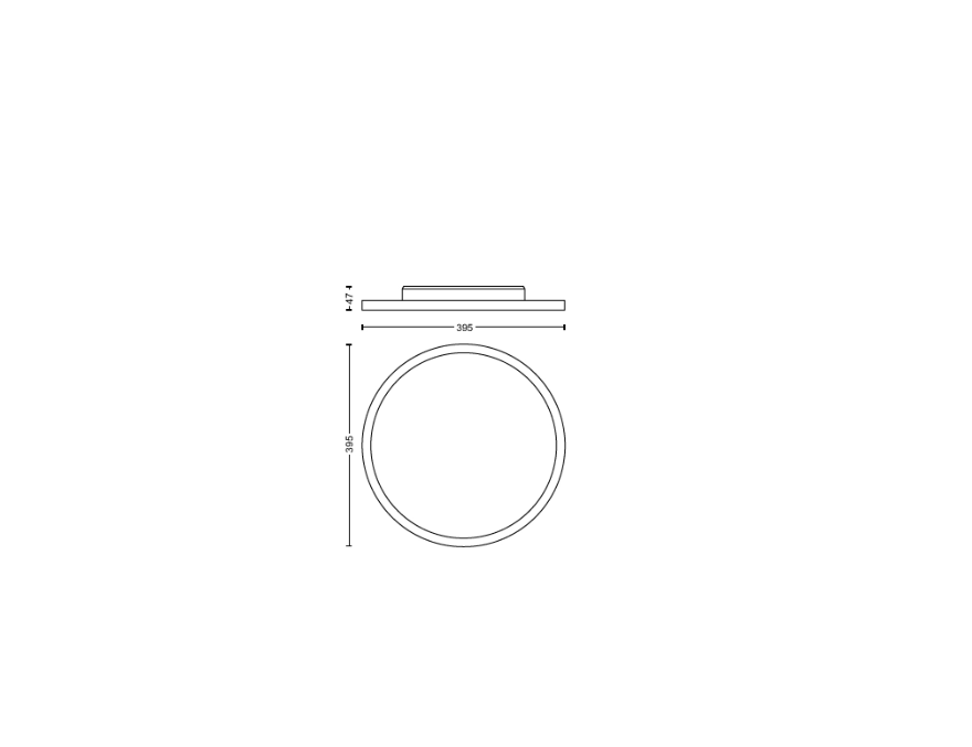 Pannello LED Philips Hue Rotondo Bianco u00d839 cm 2200-6500 K - 32893800 04