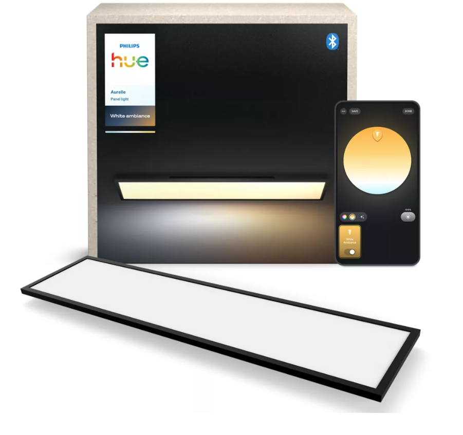 Pannello LED Smart Philips Hue Aurelle 120 cm White Ambiance - 32903400 01