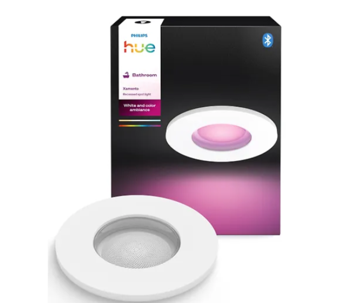 Faretto LED Smart Philips Hue Xamento da Incasso Bianco White and Color Ambiance - 307284900 01