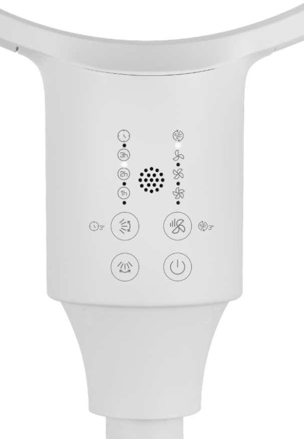 Ventilatore Beko 2u2011inu20111 Piantana & Tavolo 30u202fW 4 Velocitu00e0 con Telecomando - EFS7000CW 04