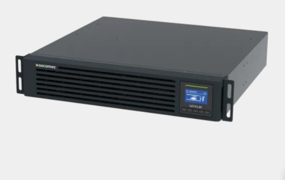 ups online socomec netys rt4 rack 19 pollici 2kva 230v vista frontale