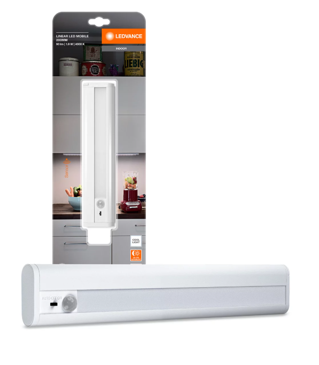 regletta led sottopensile ledvance bianca con selettore auto off on