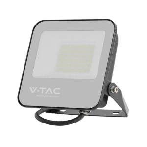 Faro led 50w 4000k 8000lm  nero 23694 illuminazione esterni