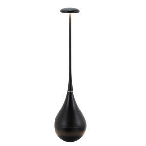 Lampada  dondolina da tavolo led nera luce calda regolabile - ld1110d3