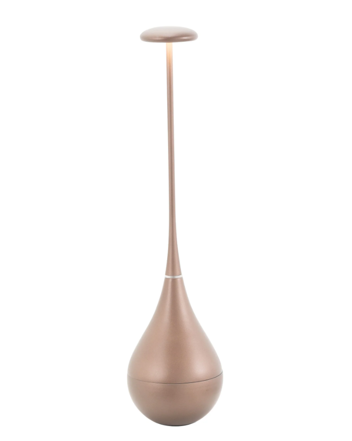 Lampada Zafferano Dondolina da Tavolo LED bronzo Luce Calda Regolabile - LD1110W3 02