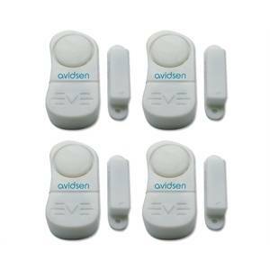 Kit 4 mini allarmi magnetici 100324