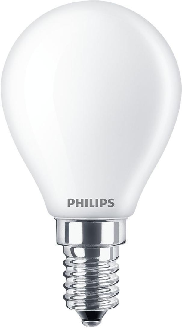 Lampadina a Oliva LED 6.5W PHILIPS Luce Calda 2700K - INCALUS60E14G2 01