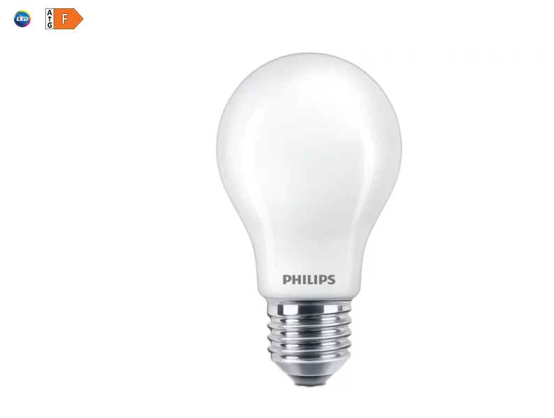 Lampadina LED Philips CorePro LEDBulb ND 4.5-40W E27 A60 827 u2013 INCALED40G2 01