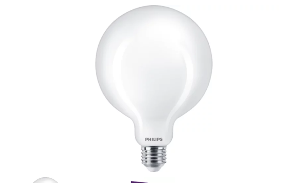 Lampadina LED globo E27 Philips 120W forma G120 finitura smerigliata