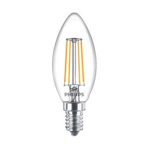 Lampadina led candela filamento e14 4,3w 4000k  philedcan4084g2