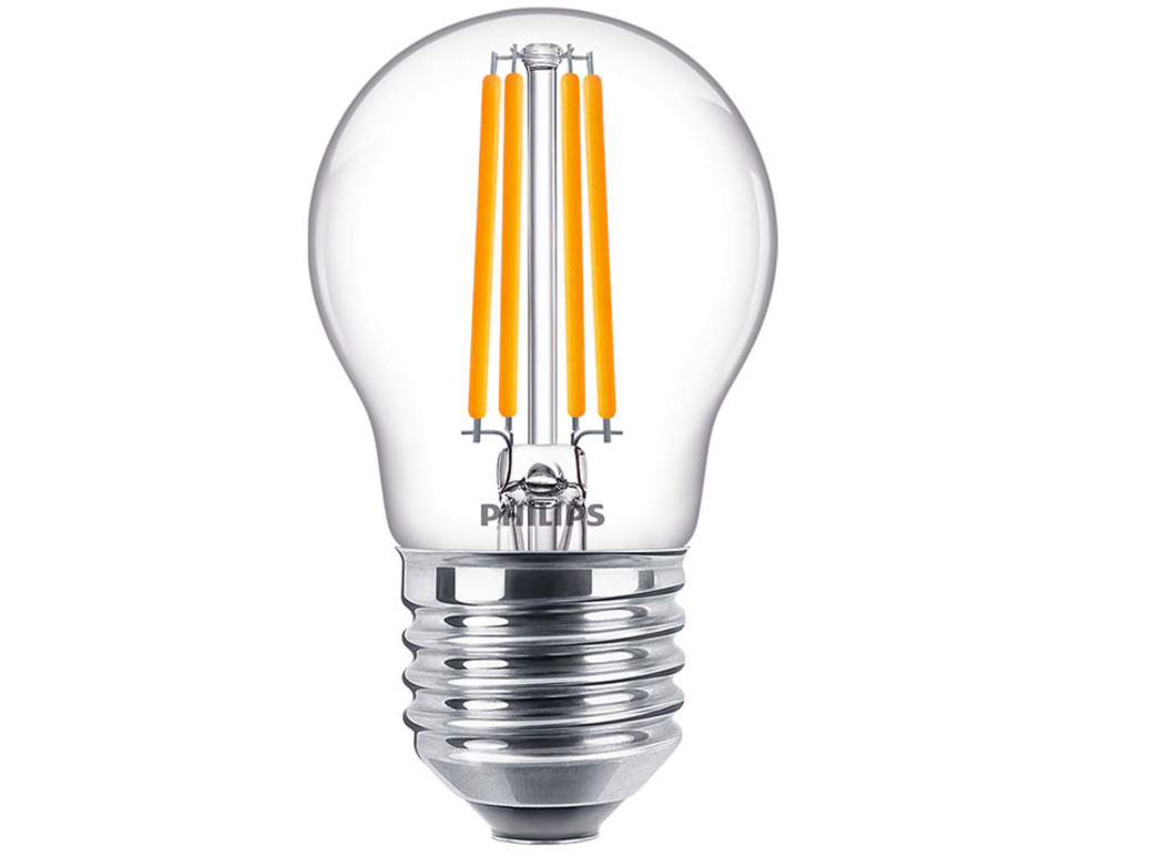 lampadina led filamento philips e27 p45 risparmio energetico qualitu00e0 superiore