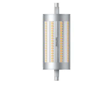 Lampada led lineare r7s 17.5w 118mm luce naturale  corer7s150840d