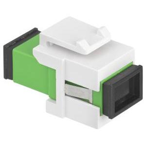 Bussola keystone  per fibra ottica monomodale 9/125 μm sc/apc - 03100.ksc