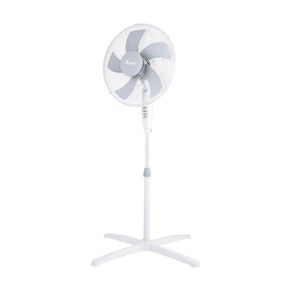 ventilatore a piantana ardes diametro 40 cm con base a croce