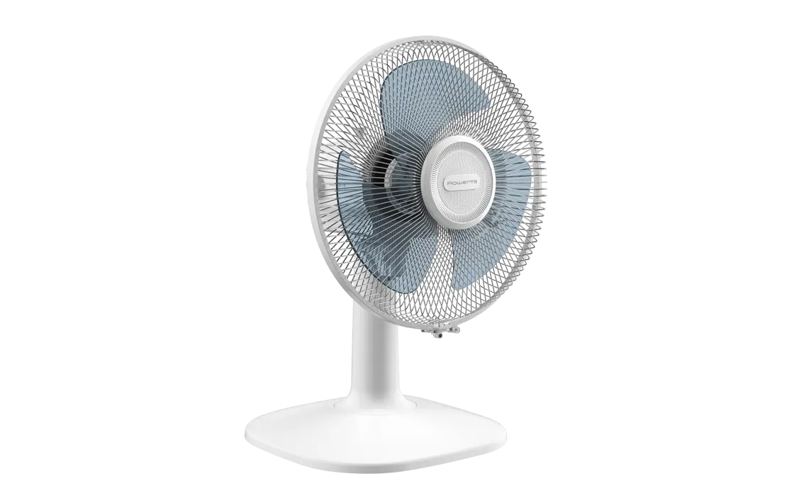 ventilatore da tavolo rowenta 30 cm con griglia di protezione