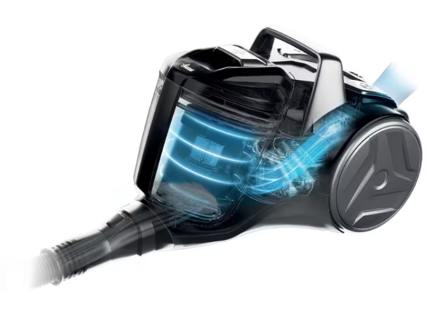 aspirapolvere senza sacco hoover dettaglio tecnologia single cyclone nel contenitore