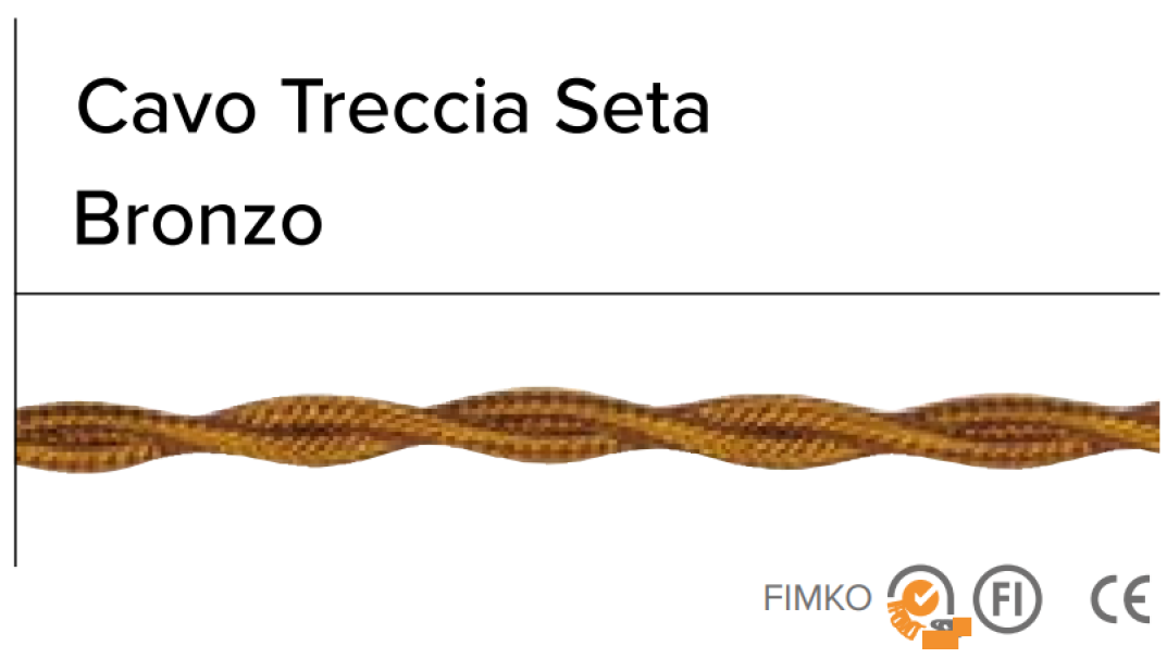 scheda tecnica cavo treccia seta 3x075 gambarelli