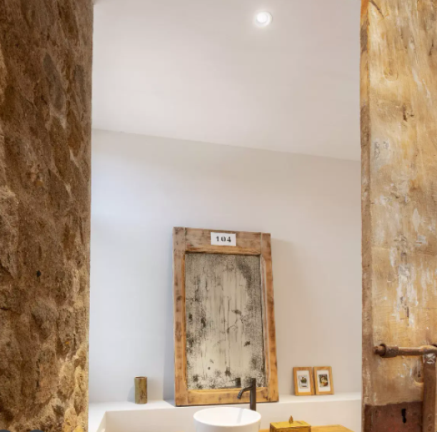 Illuminazione bagno con faretto LED incasso IP44 bianco Decorative