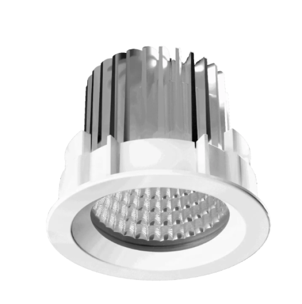 Kit faretto LED incasso bianco IP44 struttura dissipante Decorative