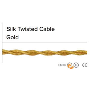 Cavo treccia colore oro ø3x1 10 m  - 34508