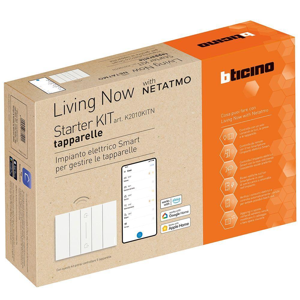 Starter Kit Bticino LivingNow per gestire le tapparelle - K2010KITN 01