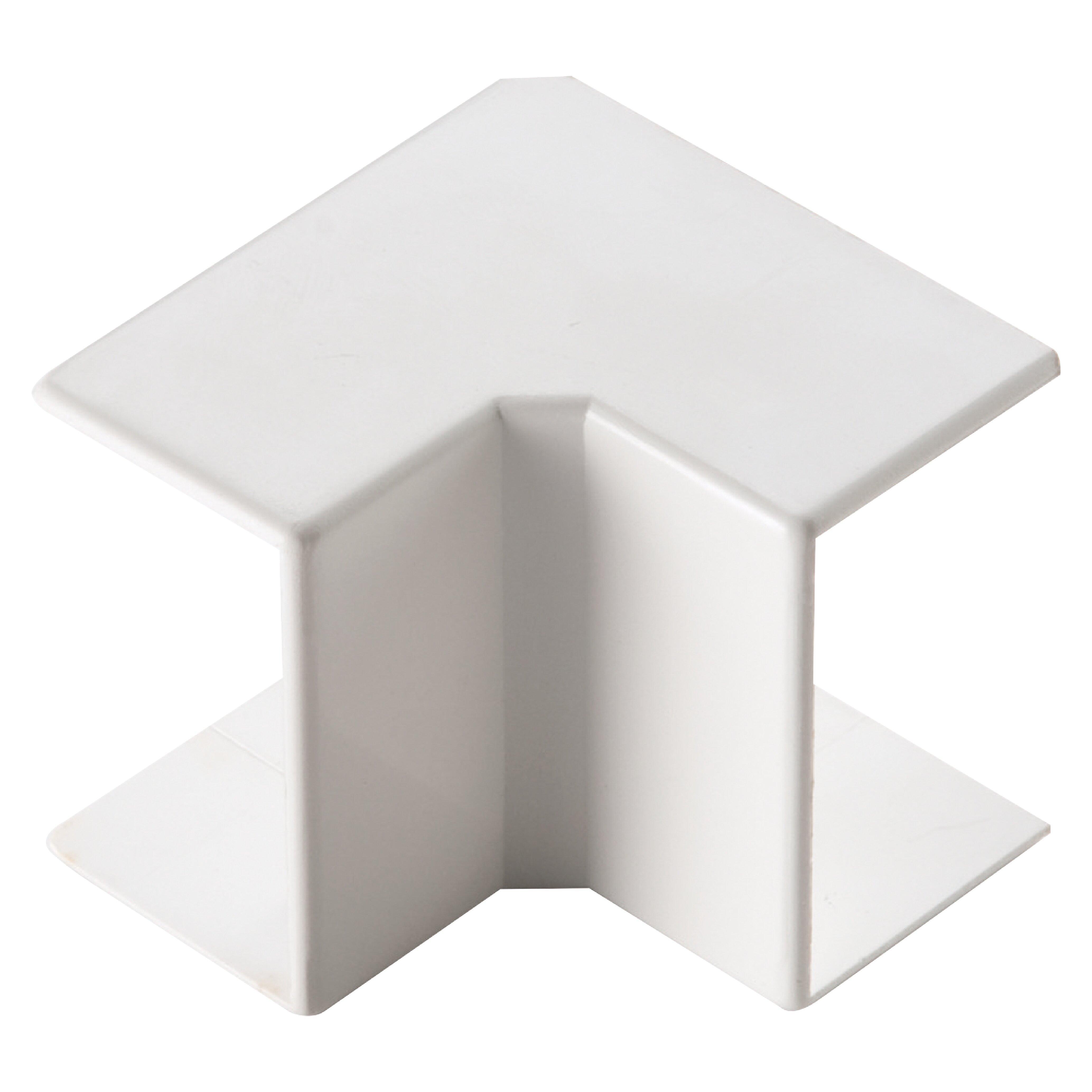  Angolo Interno Elettrocanali per Canalina 60x40 Bianco Raccordo a 90u00b0 per Spigoli Interni - ECAI6040B 01