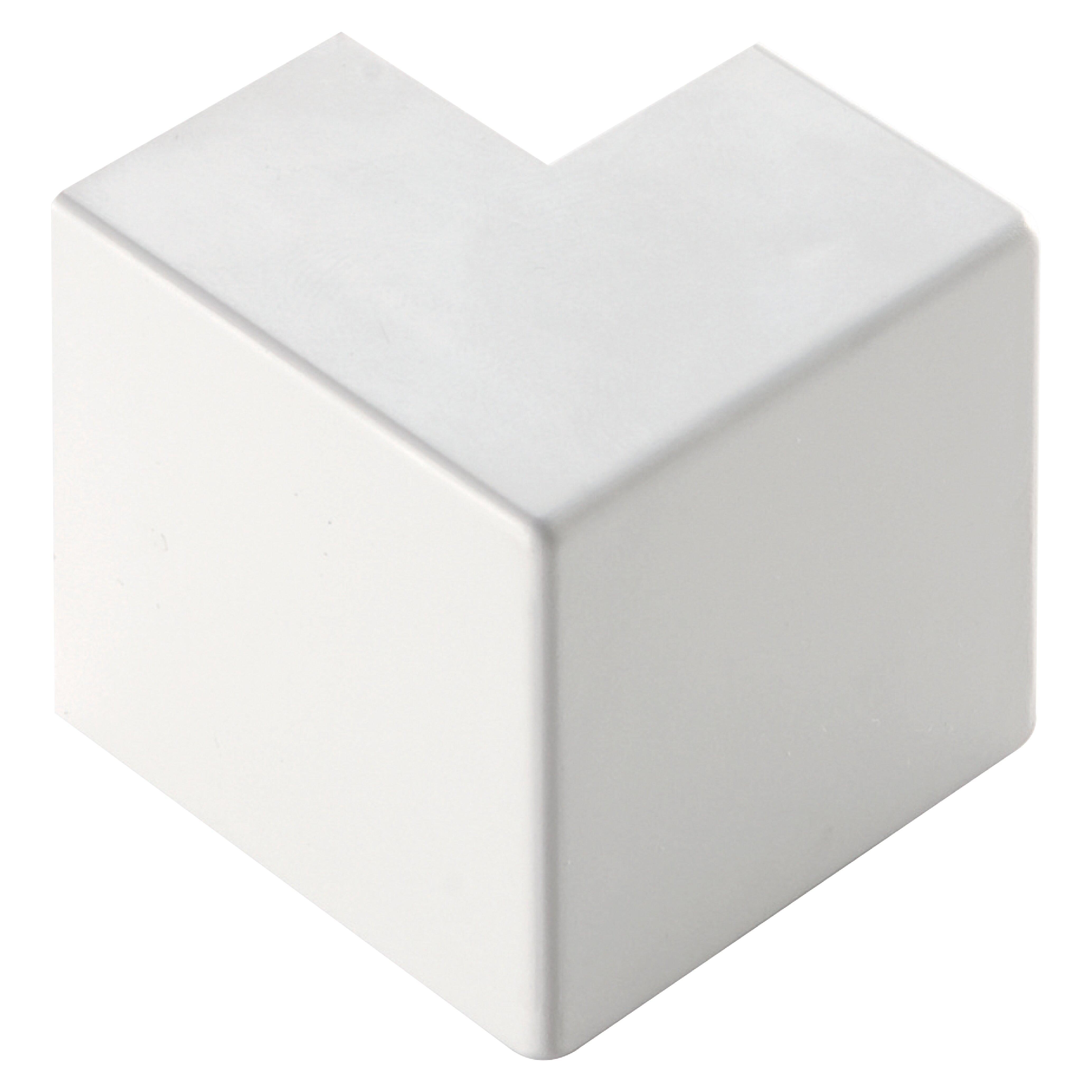 Angolo Esterno Elettrocanali per Canalina 60x40 Bianco - ECAE6040B 01