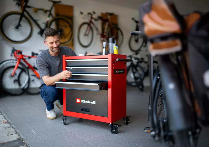 carrello officina einhell tc tw 100 in utilizzo in garage carrello officina einhell tc tw 100 in utilizzo in garage